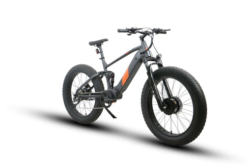 Eunorau DEFENDER-S Full Suspension Dual Motor/Battery Fat-Tire E-Bike*