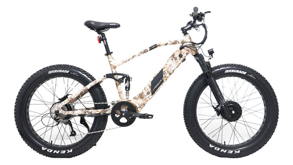 Eunorau DEFENDER-S Full Suspension Dual Motor/Battery Fat-Tire E-Bike*