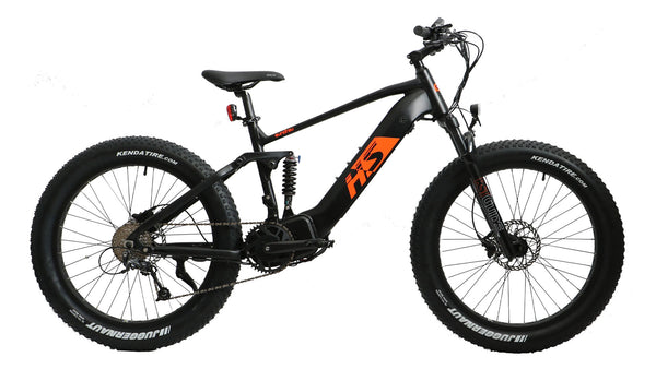 Eunorau FAT-HS Full Suspension Dual Battery Fat-Tire E-Bike