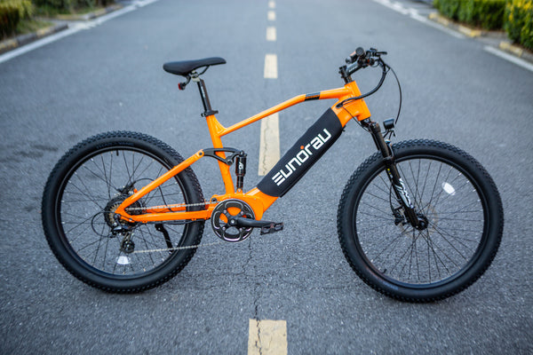 Eunorau DEFENDER Full Suspension Mountain E-Bike